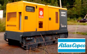 Аренда электростанции XAS 125 Atlas Copco
